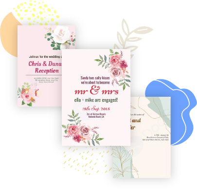 Marriage card maker online free